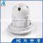 e27 plastic lamp bulb holder , black white screw lamp socket