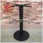 black steel base , metal table legs , coffee room table leg, height adjustable desk legs