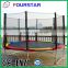 High Quality Newest Design Wholesale 12ft Trampoline contain enclosure for great fun