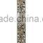 wholesale metal floor lamp with double switch and beige fabric lamp shade for home lighting