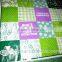 Eco friendly waterproof beautiful green table cover