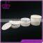 Bulk cheap flip top cap plastic jars for cosmetic products