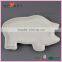 Animal Shaped White Ceramic Ring Dish For Promotion