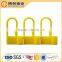 Padlock security seals crash cart seals Label Holder Durable Security Plastic Padlock Seal
