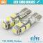 Hot!!!Rear registration mark light for T10 9SMD 5050 on promotion