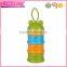 Manufacturing food grade baby plastic power container 3 layer