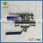 HF1A003 DN20 Top Quality Low Price 304 Stainless Steel Sanitary Ball Valve