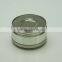 new round wedding candle tins with no printed
