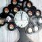 2015 Minimalist Living Room Multi Photo Frame Wall Clock