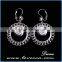 High quality fashion women silver trendy earrings for sale
