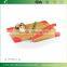 TFGJ014 XingYuan Bamboo Cutting Board with Carving Knife, Red Silicone cover