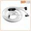 Spuer bass metal shoelace earphone ,waterproof shoelace earphone with mic
