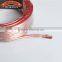 Hot sale copper car audio power cable transparent pvc hifi audio speaker cable