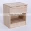 high class wooden night stand night table with drawers table lamp