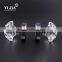 design Streamline Deco Door Set Clear Modern crystal handle