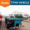flatbed with side wall semi trailer , 3 axle for sale