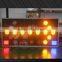 China supplier 1200*600mm aluminum traffic LED arrow board construction sign board