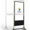 New marketing advertising standing display for bank lcd double side touch screen popular