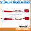 High strength Polyurethane leash cord colored rail saver surfboard leash/Factory directly selling surfing leash