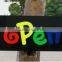 LED Epoxy Sign Hanged Colorful 12V Led Sign Board