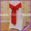 wholesale red color satin chair sashes for weddings