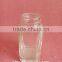 55ml small white square pills glass bottle with screw cap
