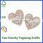 love heart wooden embellishments wood crafts hanging ornaments