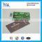 Irregular shape 114*54mm nice color printing die cut combo card gift card