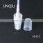 factory direct sale mini 14/410 PP transparent fine mist sprayer pump, atomizer sprayer pump 14/410