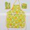 Wholesale high quality fashion complete kitchen textile set