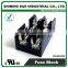 FB-M032SQ Panel and Din Rail Mounted 30A 2 Way Fuse Terminal Block