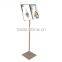 New Product 2016 Floor Standing Metal Outdoor Menu Stand