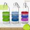 Creative Colored 300Ml Glass Juice Bottle with Lid