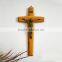 Custom religious decorative 3d jesus wall cross
