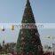 Home and outdoor garden edging decoration 2m to 16m or 6.5ft to 53ft Height artificial large 3D LED Christmas Tree
