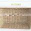 Decorative hand weave straw basket