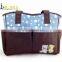 high-capacity and multifunction diaper bag with microfiber