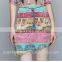 Floral chiffon style /asymmetric dress / elegant women casual clothes