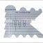 Kearing 1.5mm thick metal tailor garment cutting edge for tailor and designer #KCE-1