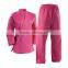 High quality pink cotton karate uniforms