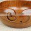 Handcrafted Eco-Friendly Portable Antique Wooden Wool Yarn Holder Bowl For Knitting