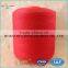 45/2 water dyed red 100% polyester spun yarn for sewing