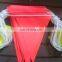 Orange Bunting Flag,30m with 45 pc flags ,Pvc flag with 0.35mm nylon rope from WENZHOU FLY