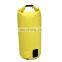 Fashion Yellow Custom Logo Waterproof Dry Bag Backpack