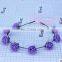 Women Rose Hair Bands Hair Accessories New Wreath Headbands Festival Scrunchy Elastic Flower Hair Garland