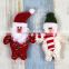 Santa Claus Tree Decoration Cute Christmas Hanging Ornament Snowman Pendant