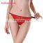 In Bulk Wholesale Red Lace Low Waist Ladies Panties Women Sexy Underwear