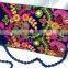 Hot Fancy Floral Embroidered Color Full Traditional Indian Velvet Party Clutch Tribal Ethnic Gypsy Clutch Evening Handbag Pouch