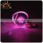 transparent led accessories keychain & led light up keychain & shining blinking rings