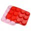 Free Sample Food Grade Heat resistant Nontoxic Silicone Mousse Cake Friandises Pudding Baking Mold Tool Muffin Cup12hole